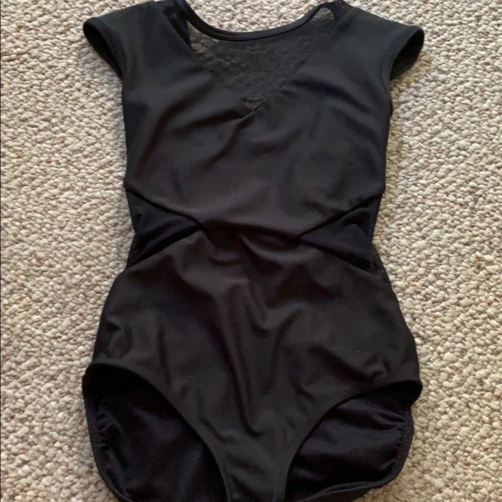Five Dancewear Marion Black Leotard